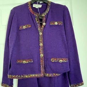 Vintage St. John Blazer & Skirt Set